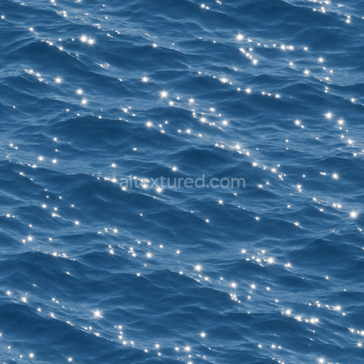 Sparkling Wave Seamless Texture