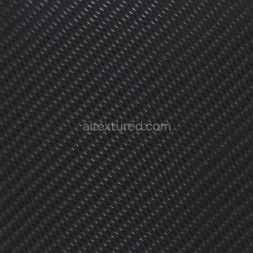 Seamless 3d pbr texture of carbon metallic fiber with carbon high gloss finish for 8k realistic renders