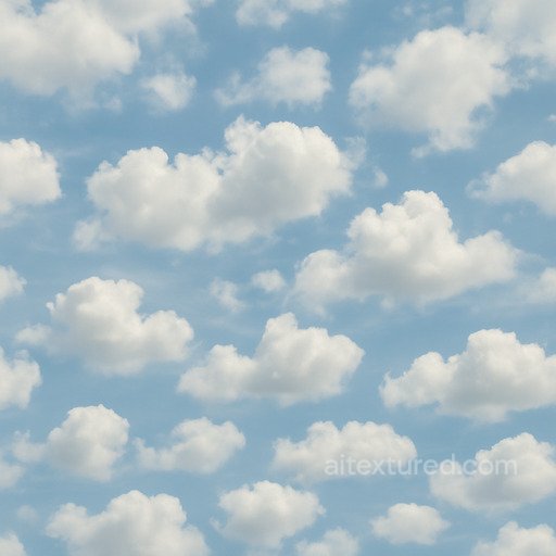 Natural Cloud Seamless Texture seamless Clouds PBR texture