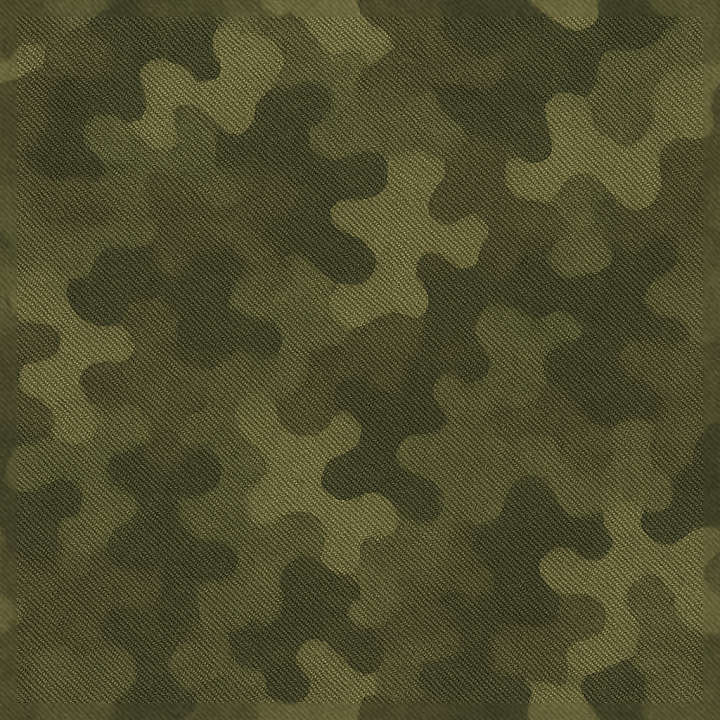 Forest Camo Fabric With Scale Pattern And Camouflage Gradient seamless PBR texture preview