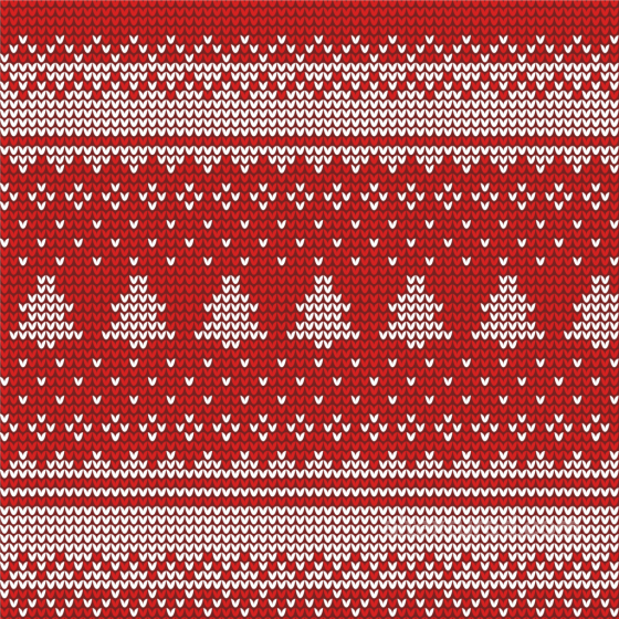 All Christmas Digital paper Texture of Red and White Christmas Knit Fabric with Tree Patt… All Christmas Digital paper texture preview