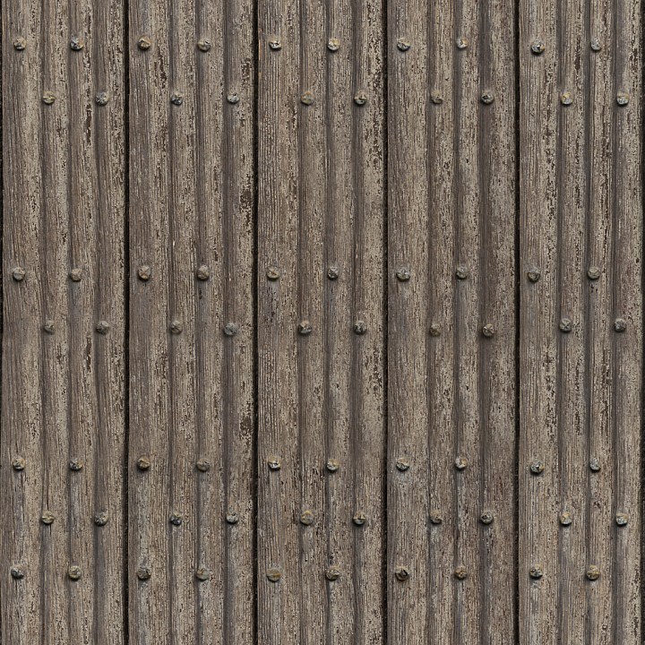 Old Uneven Wood - Uneven Wood Wall Medieval Wood Planks seamless PBR texture preview