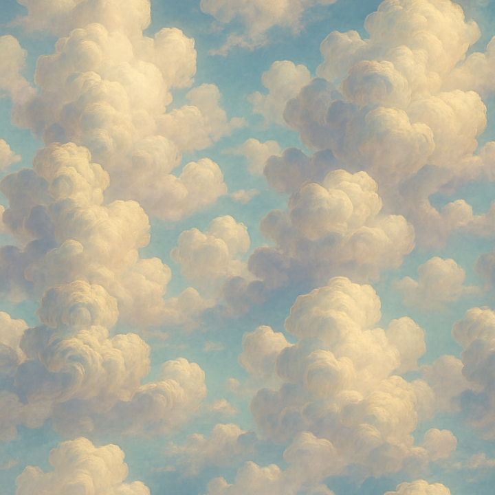 Fantasy Cloud seamless PBR texture preview