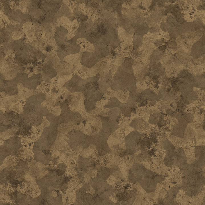 Mud Splatter Muddy Brown Disruptive Camouflage seamless PBR texture preview