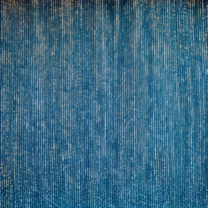 Cracked Worn Blue Denim Fabric With Fine Frayed Lines seamless PBR texture preview