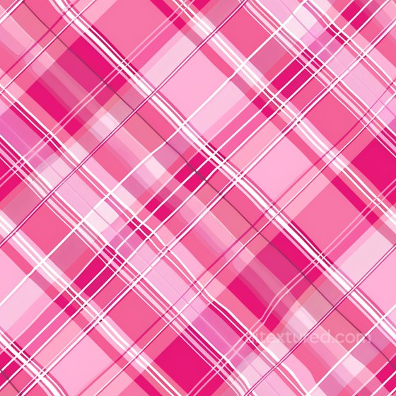 Pink Plaid Fabric Seamless Texture with Layered Check Pattern Plaid texture preview