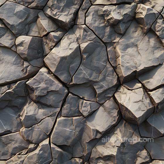 Of Cracked Rocky Ground With Natural Fractures And Rugged Surface Stone texture preview