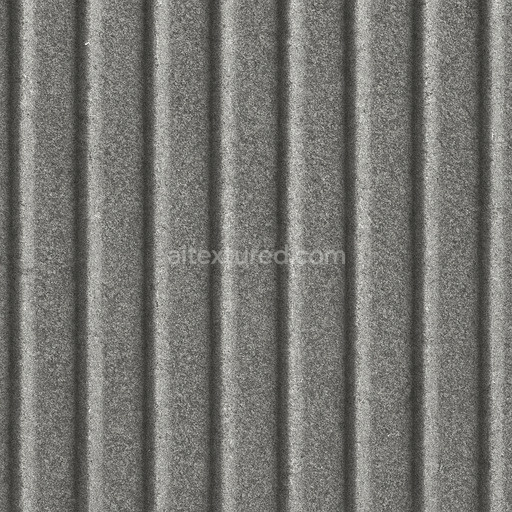 Coarse Metal Roofing Texture Seamless 1024X1024