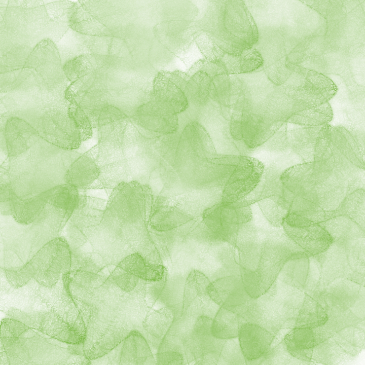 Soft Green Watercolor with Subtle Transparency and Organic Brush Strokes seamless PBR texture preview