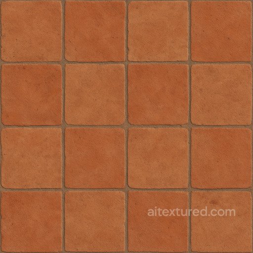 Terracotta Tile Seamless Texture seamless Ceramic-tile PBR texture