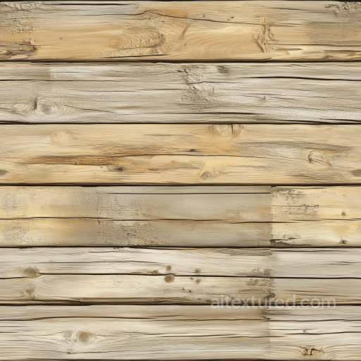 Weathered Pine Wood Planks PBR Texture with Natural Knots and Cracks seamless Wood PBR texture