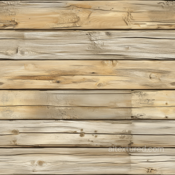 Weathered Pine Wood Planks PBR Texture with Natural Knots and Cracks Wood texture preview