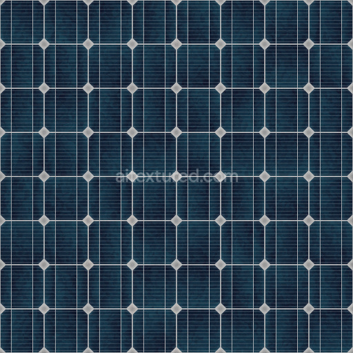 Solar Panel Texture Seamless Pbr Tileable Dark Blue Modern Clean