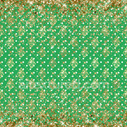 seamless Seamless 3D PBR Green Fabric Texture with Gold Glitter and Ornate Pattern texture 8k free download PBR