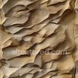 seamless Seamless 3D PBR Weathered Sandstone Rock Texture with Natural Erosion and Cracks texture 8k free download PBR