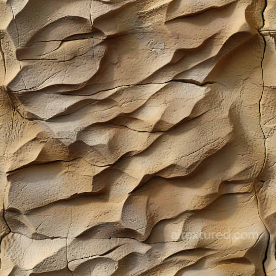 Weathered Sandstone Rock Texture with Natural Erosion and Cracks Stone texture preview