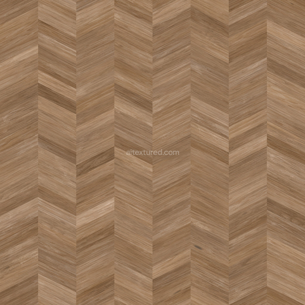 Seamless wood floor texture with a chevron pattern