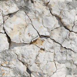 seamless Seamless 3D Cracked White Stone Rock PBR Texture with Weathered Surface texture 8k free download PBR