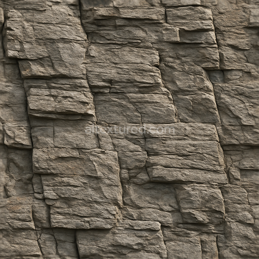 Preview — Seamless 3d texture pbr 8k layered schist stone surface showing stratified geological features
