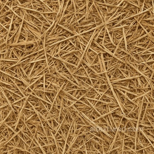 Natural Straw Seamless Texture seamless Hay-straw PBR texture