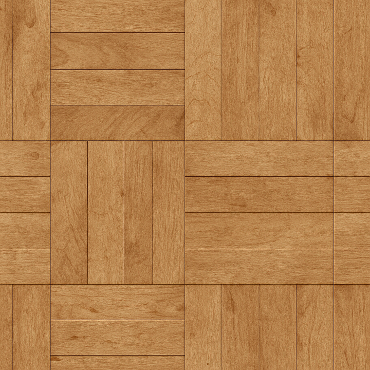 Coarse Maple Parquet Wood seamless PBR texture preview
