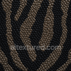 seamless Seamless 3D PBR Texture of Glossy Dark Reptilian Scale Skin Pattern texture 8k free download PBR