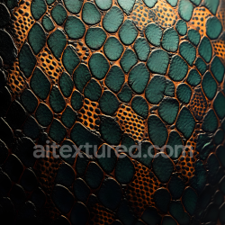 seamless Seamless 3D PBR texture of reptilian skin featuring detailed scale patterns and rich organic surface texture 8k free download PBR