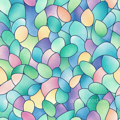 mosaic PBR texture with colorful pastel tiles and cracked grout seamless Mosaic PBR texture