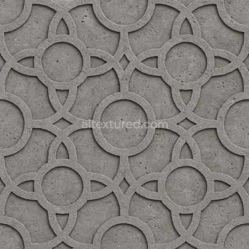 Patterned Concrete Seamless Texture