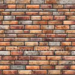 seamless Seamless 3D Weathered Cracked Brick Wall PBR Texture in Warm Tones texture 8k free download PBR