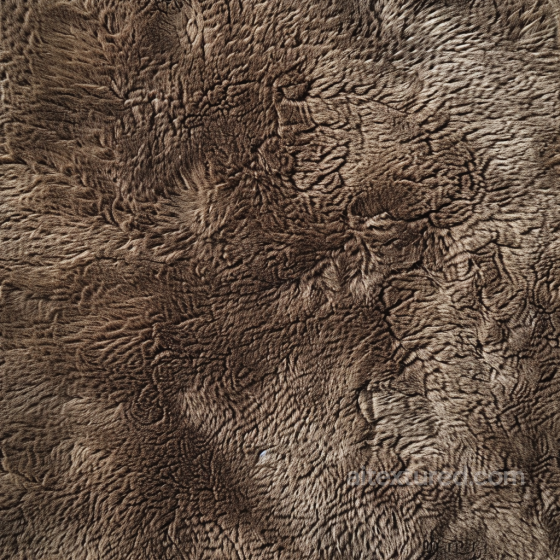 Detailed Brown Wrinkled Leather Seamless Texture with Soft Fur-like Grain Leather texture preview