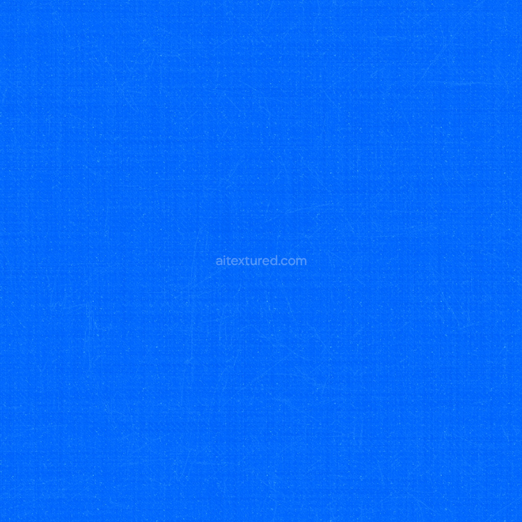 Seamless vibrant blue fabric texture for 3D use