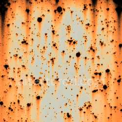 seamless Seamless 3D Rusty Metal PBR Texture Featuring Corrosion Holes and Dark Patina texture 8k free download PBR