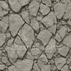 seamless Seamless 3d texture pbr 8k cracked flint stone surface with sharp jagged edges texture 8k free download PBR
