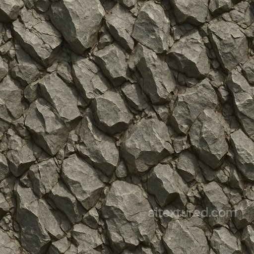 Jagged Stone Seamless Texture seamless Rock PBR texture