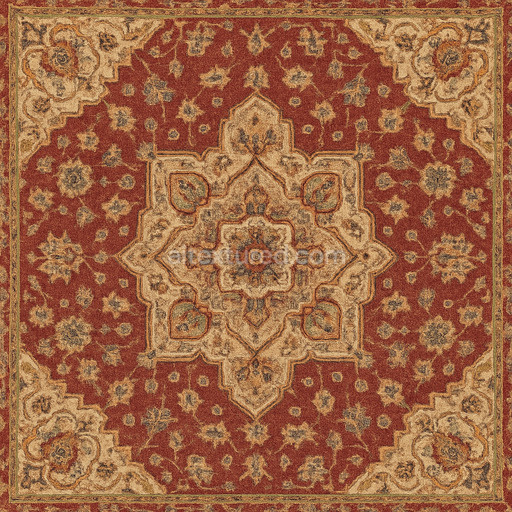 Decorative Oriental Carpet Texture Seamless 1024X1024