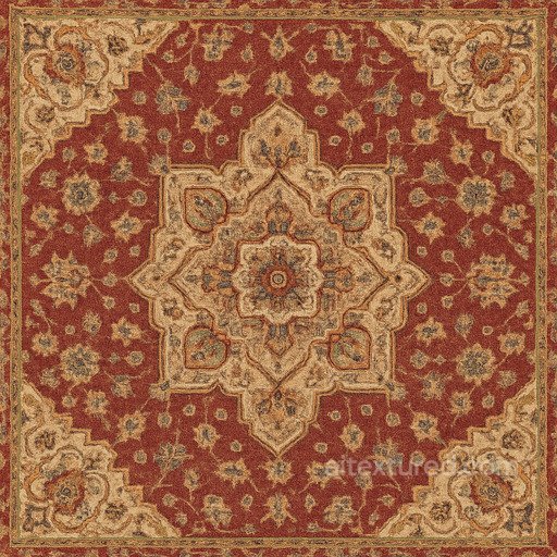 Decorative Oriental Carpet Seamless Texture seamless Carpet PBR texture
