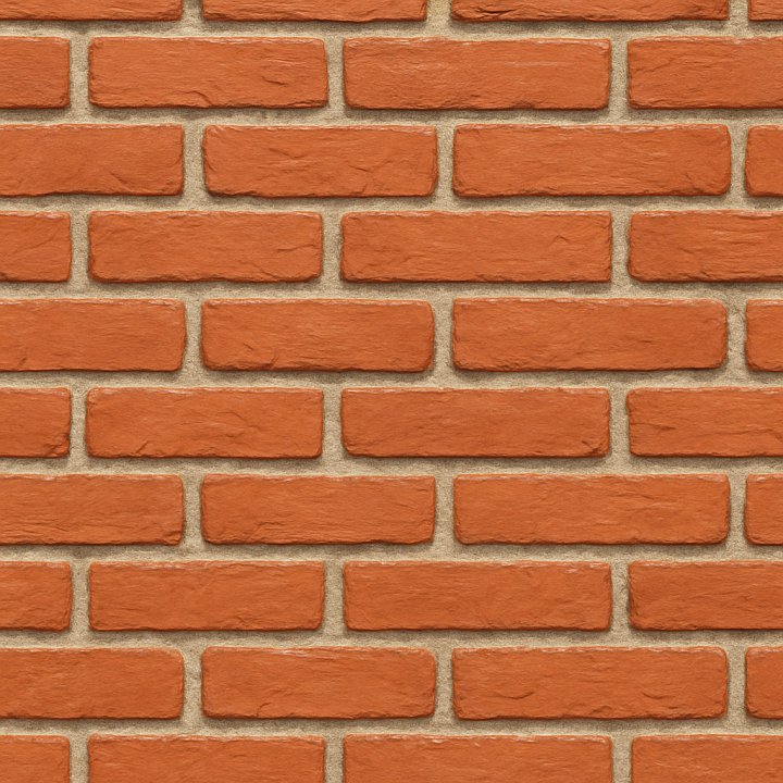Painted Brick seamless PBR texture preview
