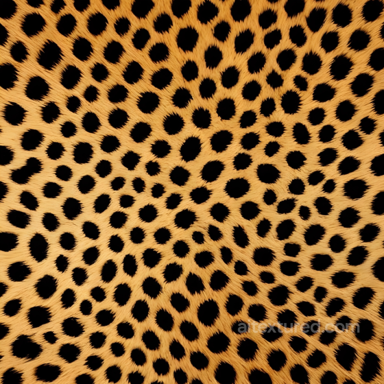 Leopard Print Fur Texture with Realistic Black Spots on Yellow-Orange Base Leopard Print texture preview