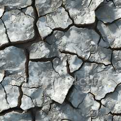 seamless Seamless 3D Cracked Plaster PBR Texture Featuring Peeling White Paint and Deep Fractures texture 8k free download PBR