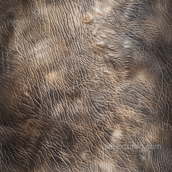 Vintage Distressed Brown Leather PBR Texture with Fine Wrinkles and Natural Wear Leather texture preview