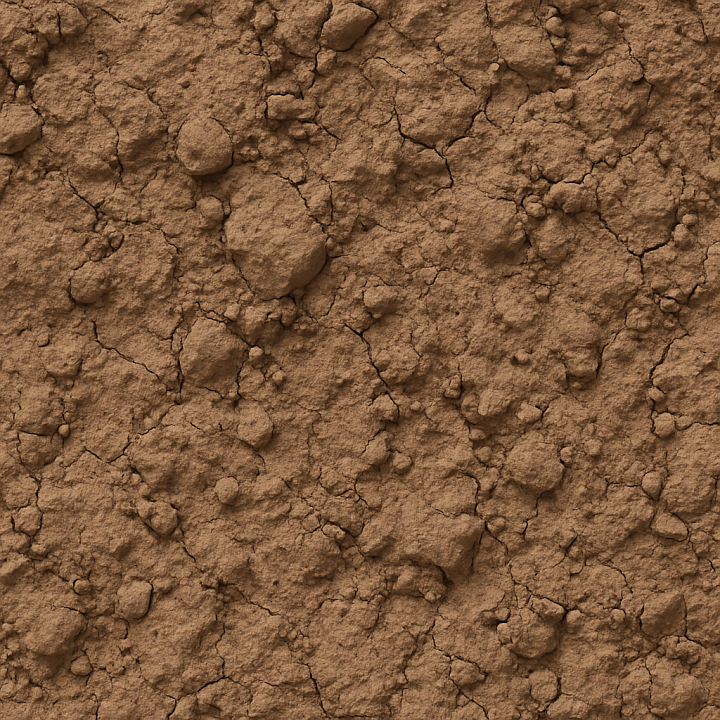 Rough Clay Soil seamless PBR texture preview