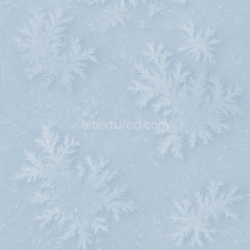 Seamless 3d texture pbr 8k icy glaze with ice frost glaze and frost rim details
