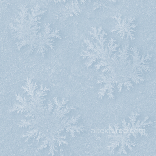 Icy Glaze With Ice Frost Glaze And Frost Rim Details seamless Ice PBR texture