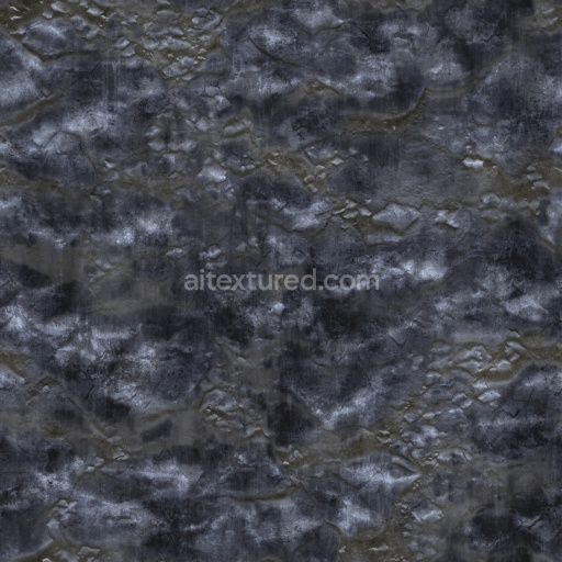 Rock Dark Coarse Gritty Weathered Rough Natural Tileable Pbr Textured