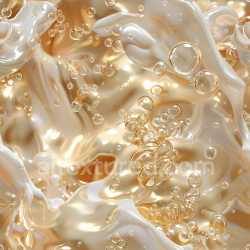 seamless Seamless 3D PBR Glossy Creamy Liquid Texture Featuring Transparent Bubbles texture 8k free download PBR