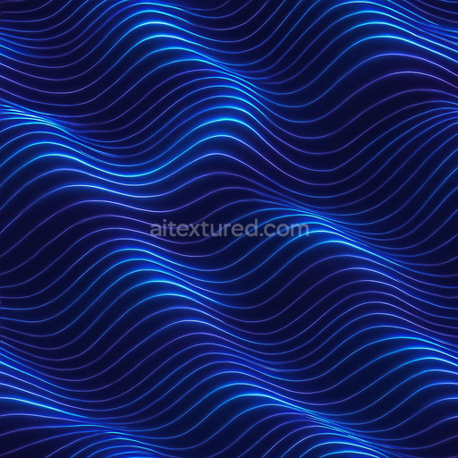 Futuristic Wave Seamless Texture