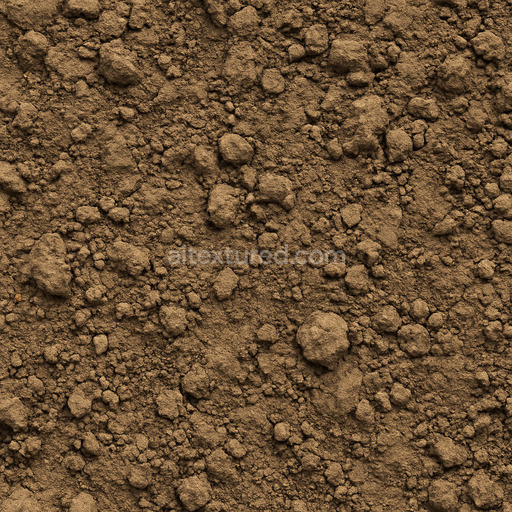 Dirty Clay Soil Texture Seamless 1024X1024