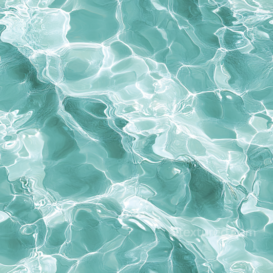 Featuring Clear Shallow Pool Water with Realistic Light Refractions Water texture preview