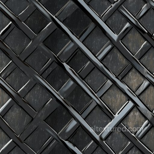 Black Painted Metal Panels PBR Texture with Worn Scratched Surface seamless Metal PBR texture